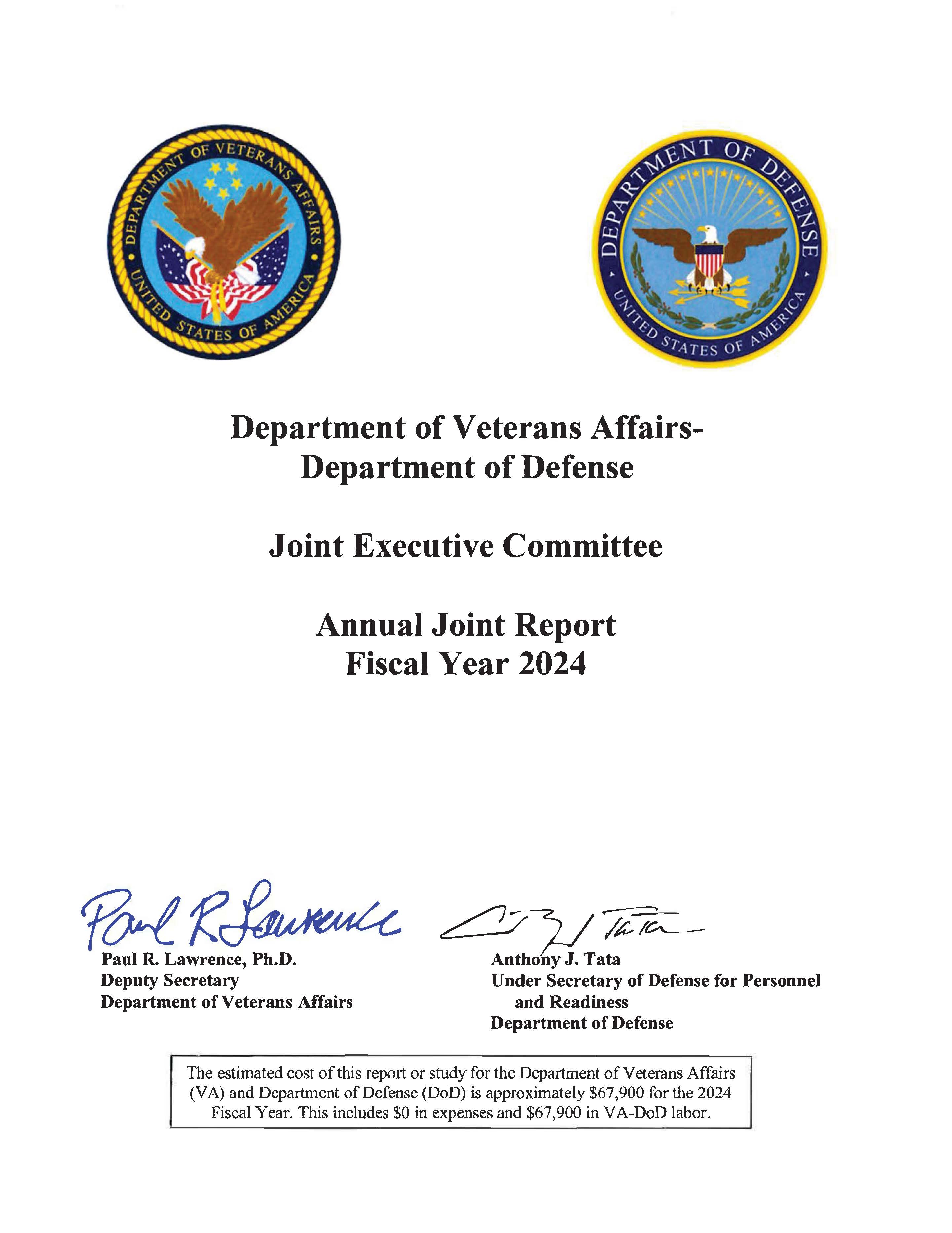 JEC Annual Joint Report FY 2024